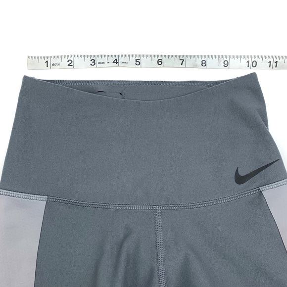 Nike Power Legend Gray High Rise Training Leggings - Picture 10 of 13